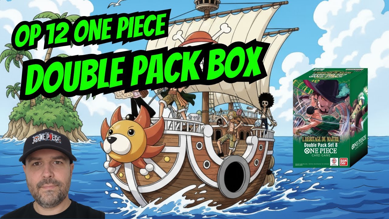 UNE SUPER RARE DANS UN DOUBLE PACK ?! Ouverture One Piece OP-12 🔥