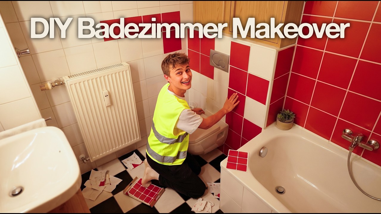 Ich renoviere mein komplettes Bad in 24 Stunden ⏱️