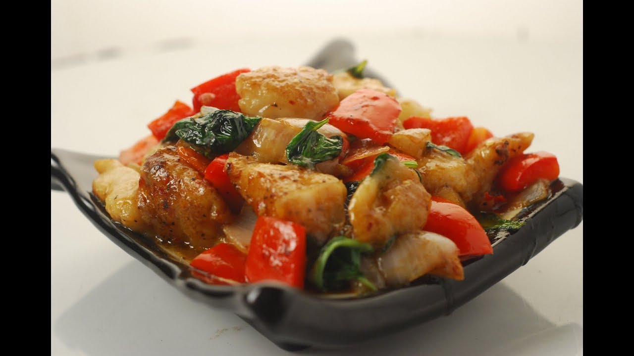 Chilli Basil Fish | Cooksmart | Sanjeev Kapoor Khazana