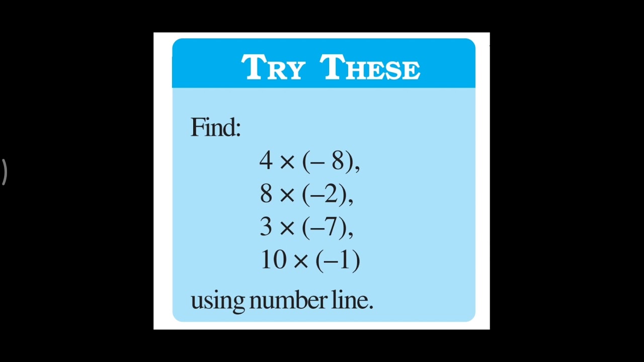 Class 7 Try These (Pg no. 10) Maths NCERT