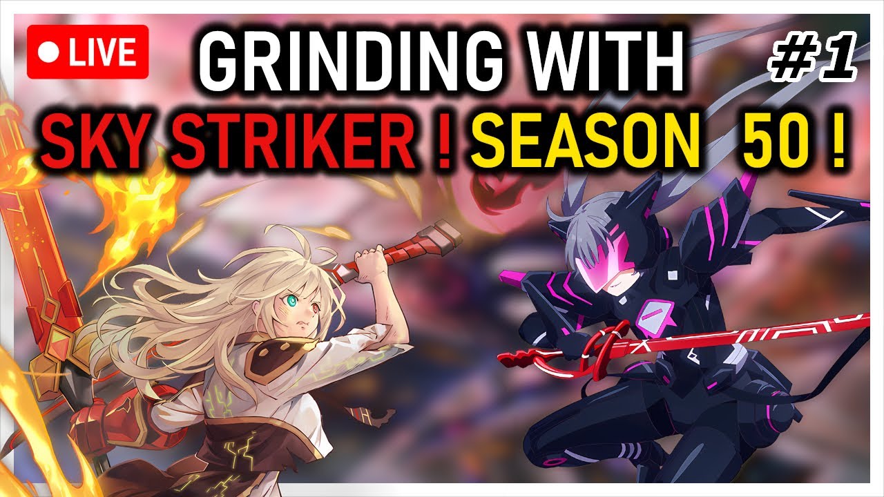 Grinding with Sky Striker on Ranked Mode ! Season  50 ! | Part 1 (Yu-Gi-Oh Master Duel)