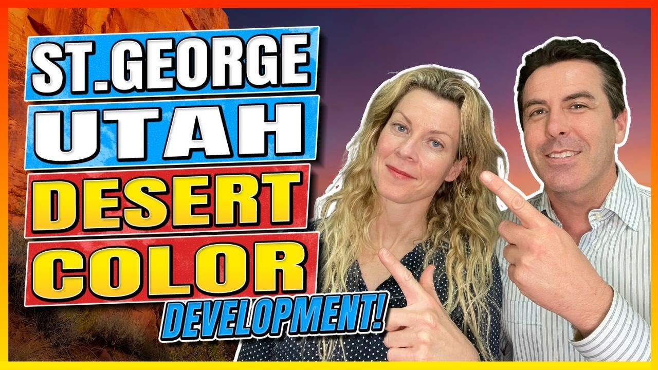St George Utah DRIVING TOUR: Desert Color Development!
