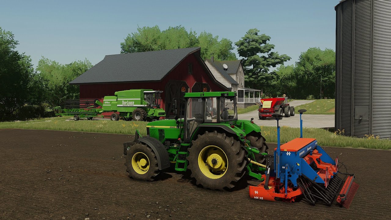 OGARNIAMY MODY 🚜 BUDOWA GOSPODARSTWA 🔨 ZIELONKA 🌾 FS22