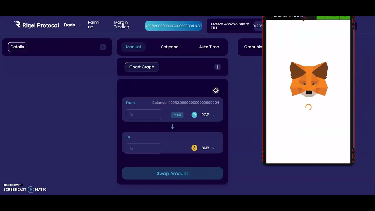 Rigel Protocol Swap & Farm Smart Contracts Testing Ongoing