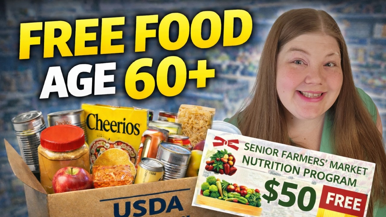 FREE Food for Seniors Age 60+: How to Get Yours