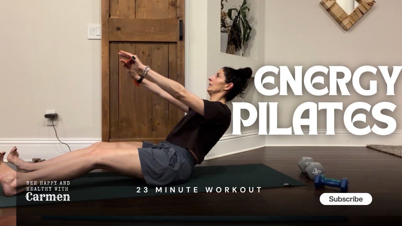 23 MIN CARDIO PILATES | Standing and mat exercises 