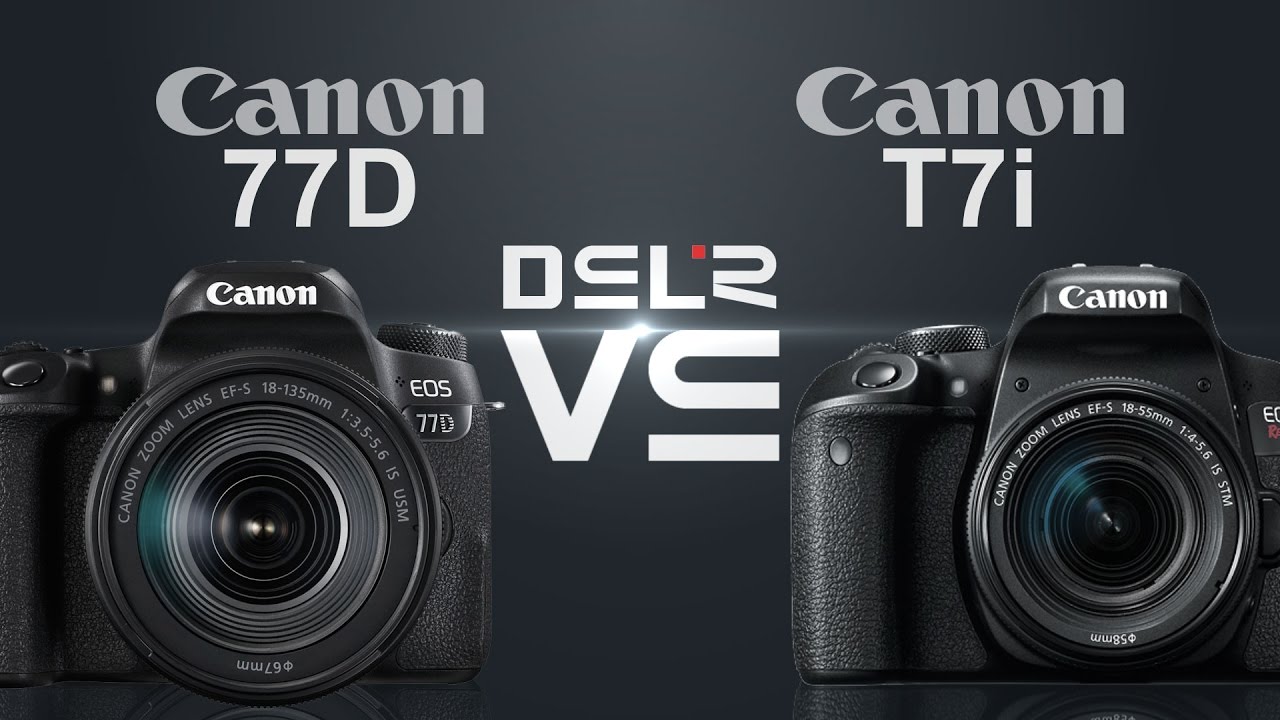 Canon EOS 77D vs Canon EOS Rebel T7i (800D)