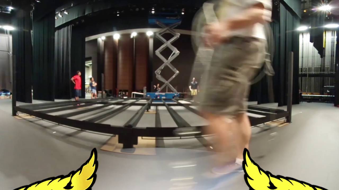 Siam Fight Productions timelapse of muay thai ring setup