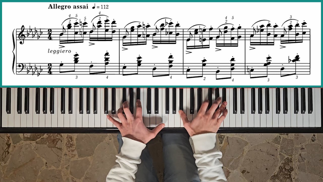 Chopin Etude op. 25 no. 9 (Butterfly)