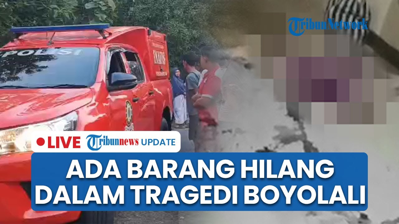 🔴LIVE: Keluarga Bos Sate Kambing Klaim Ada Barang Hilang dalam Perampokan Berdarah di Boyolali
