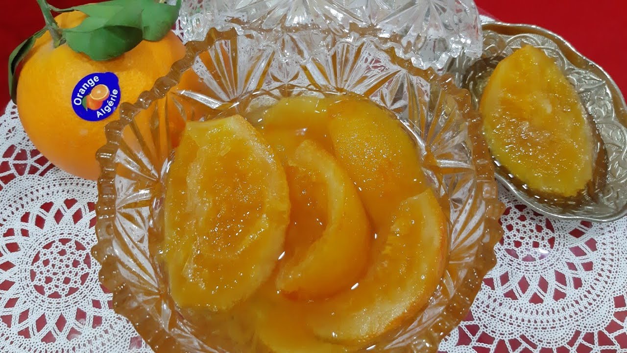 معجون او مربى البرتقال براج الجزائري التقليدي مع امثال قديمة...Confiture d'orange ''bradj