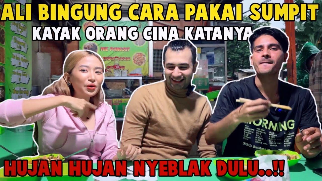 PERTAMA KALINYA ASIB ALI COBAIN MAKAN SEBLAK !!! KIRA KIRA DIA SUKA GAK YAA..??