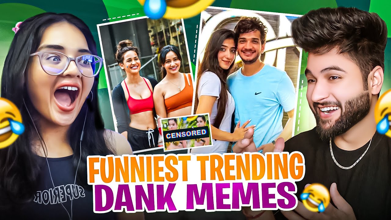 😂 FUNNIEST MEME REACTION  With Her 😂🔥 (D*nk Memes Edition) || THEAJAYARORA