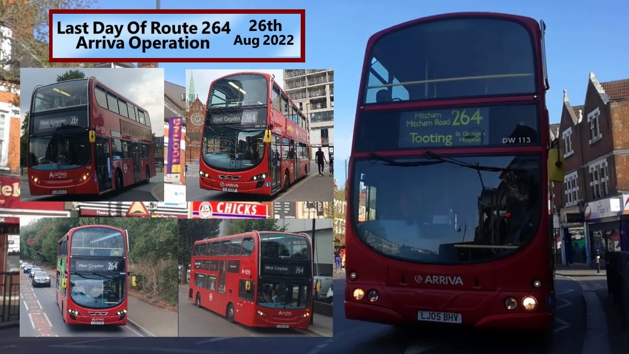 Last Day Of Route 264 Arriva Operation ( 26/8/2022 )