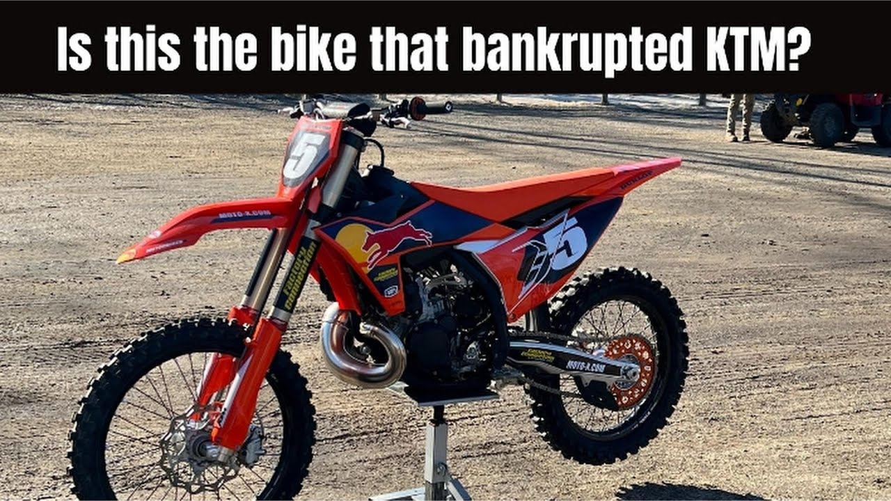 Самый спорный двухтактный двигатель KTM — правда о черепно-мозговой травме