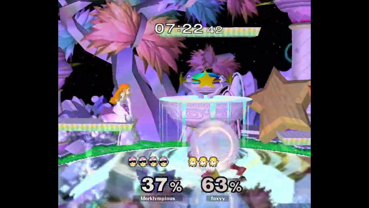 Sudden Death @ Pine Box 2  — LR3 — foxyy ⟮Falco, Zelda⟯ vs Morklympious ⟮Falcon⟯