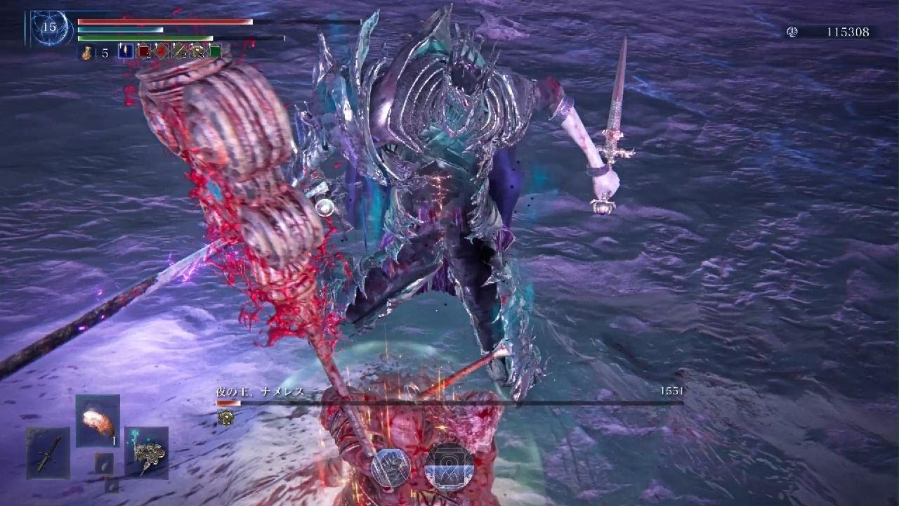 ELDEN RING NIGHTREIGN_ナメレスたん錫杖しばき