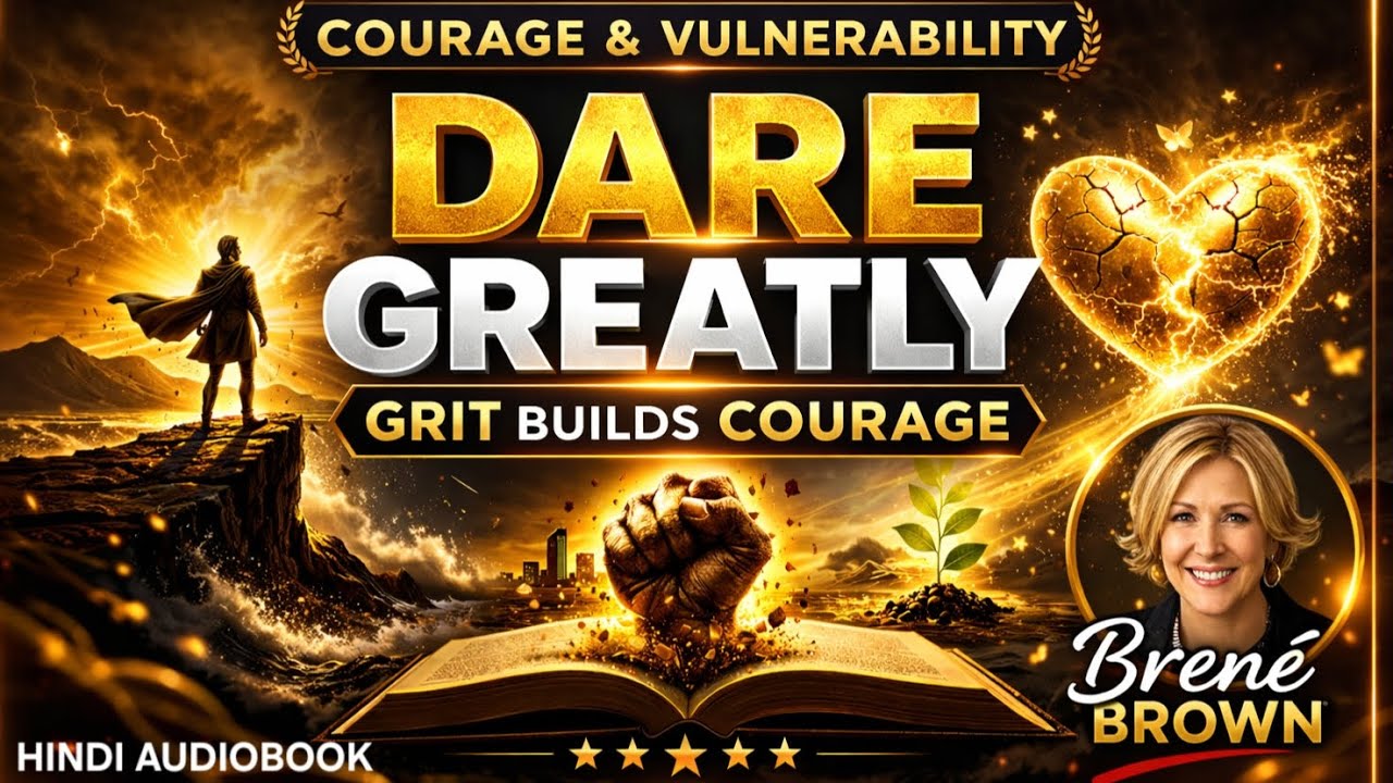 DARE GREATLY (Hindi Audiobook) | Dar Ko Harane Ka Secret | Brené Brown Book Summary in Hindi