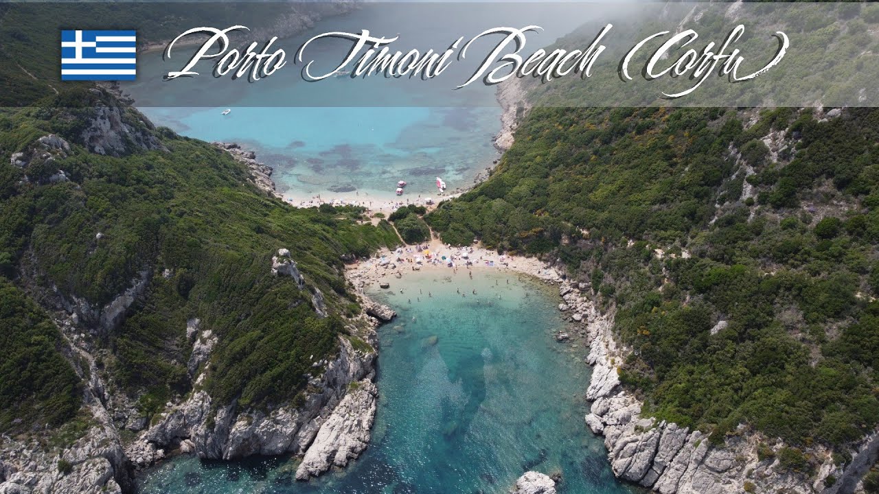 Porto Timoni Beach, June 2023 | Corfu, Greece | Aerial views