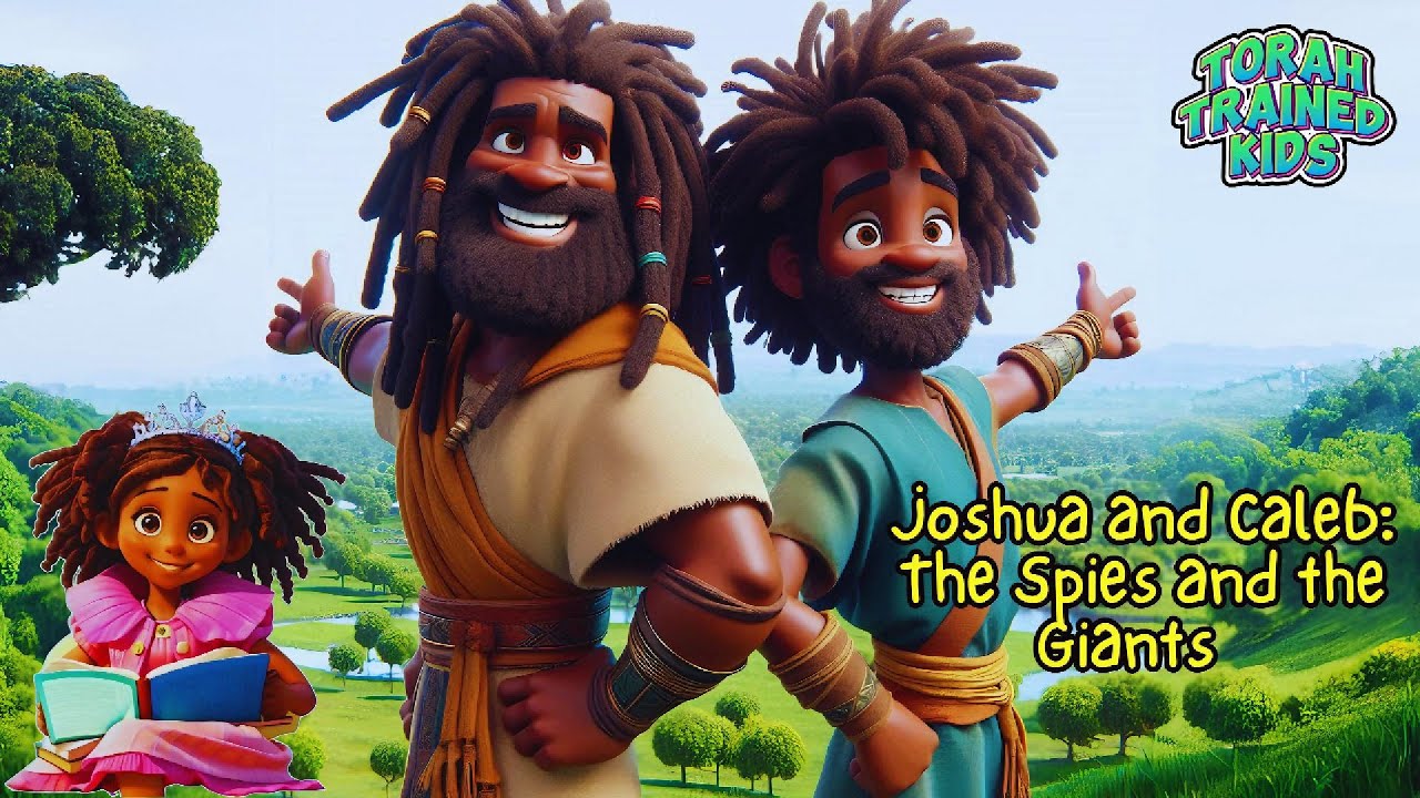 Joshua and Caleb the Spies and the Giants | Bible Story for Hebrew Israelite Kids