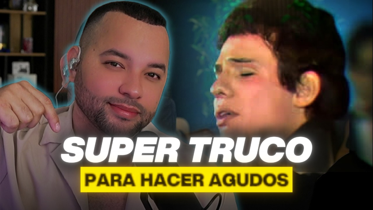 SUPER TRUCO PARA HACER AGUDOS / CANTAR BIEN / EDUARDOSMUSIC
