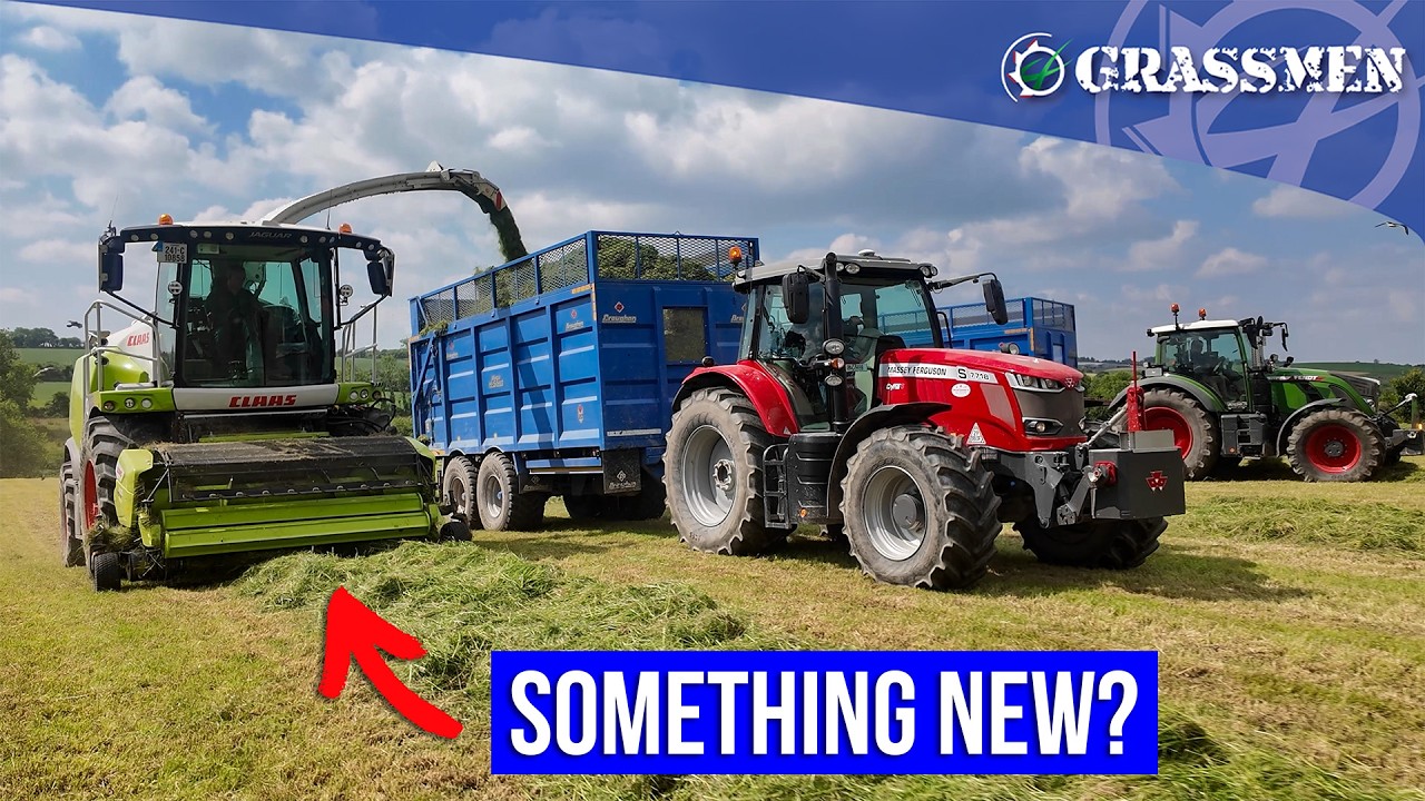 Mark Troy gets a NEW 990 AND a prototype Claas Header