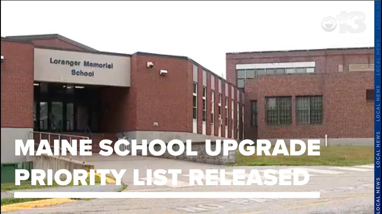 Maine Department of Education releases list of priority schools for state-funded upgrades
