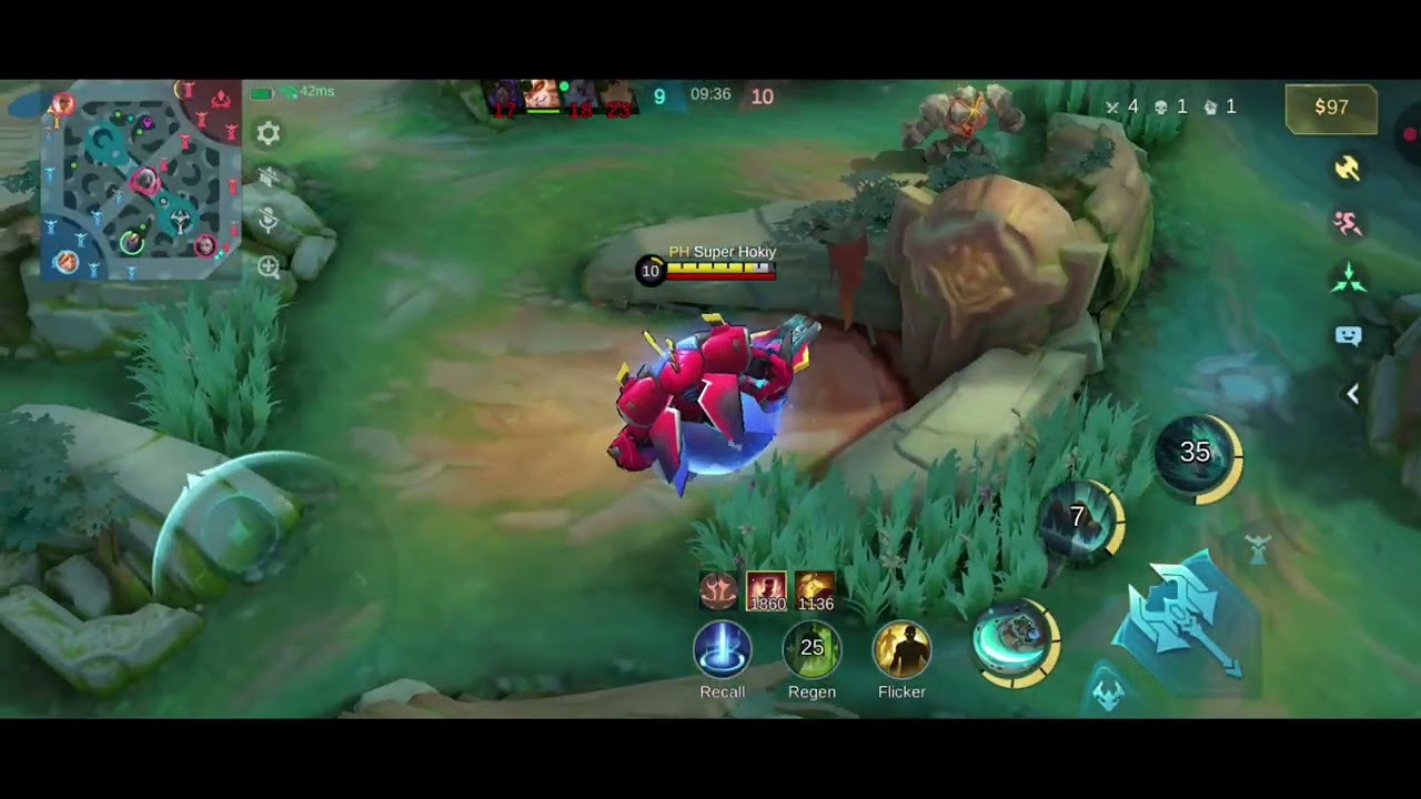 Grock roam #mobilelegends