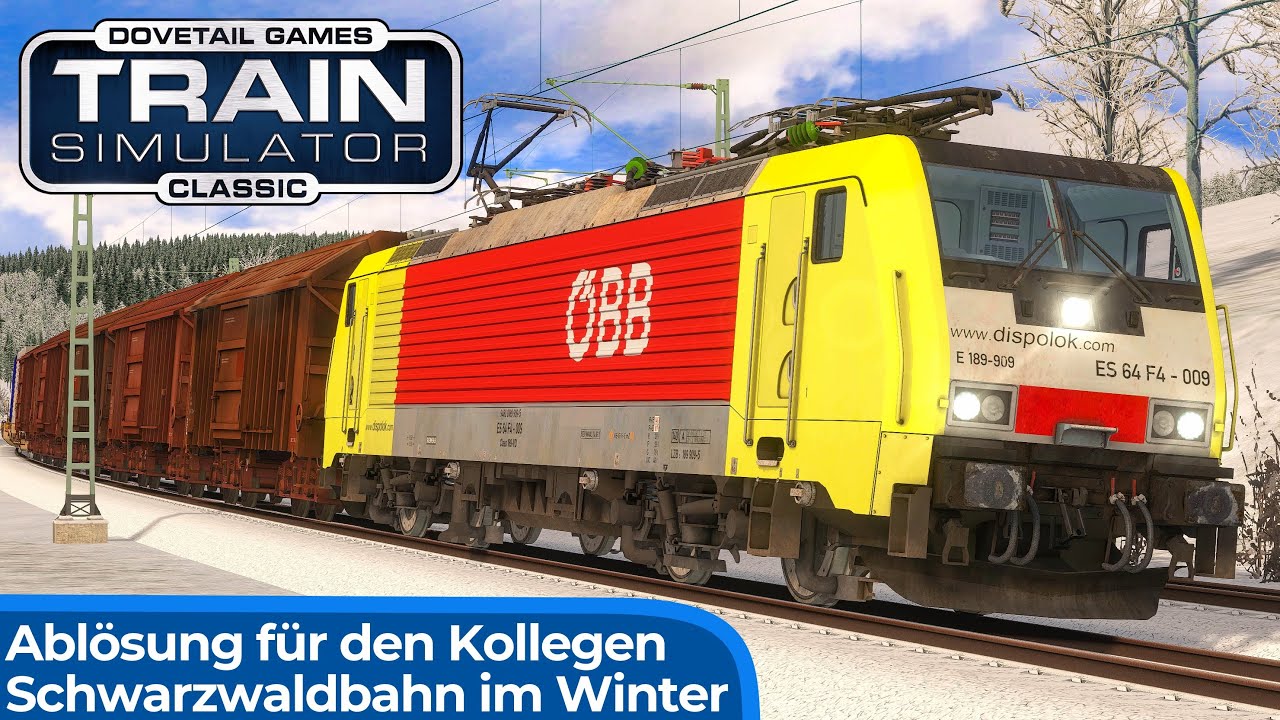 Schwarzwaldbahn: Hornberg - Villingen | TRAIN SIMULATOR CLASSIC | Die Ablösung kommt – BR 189 ES64F4