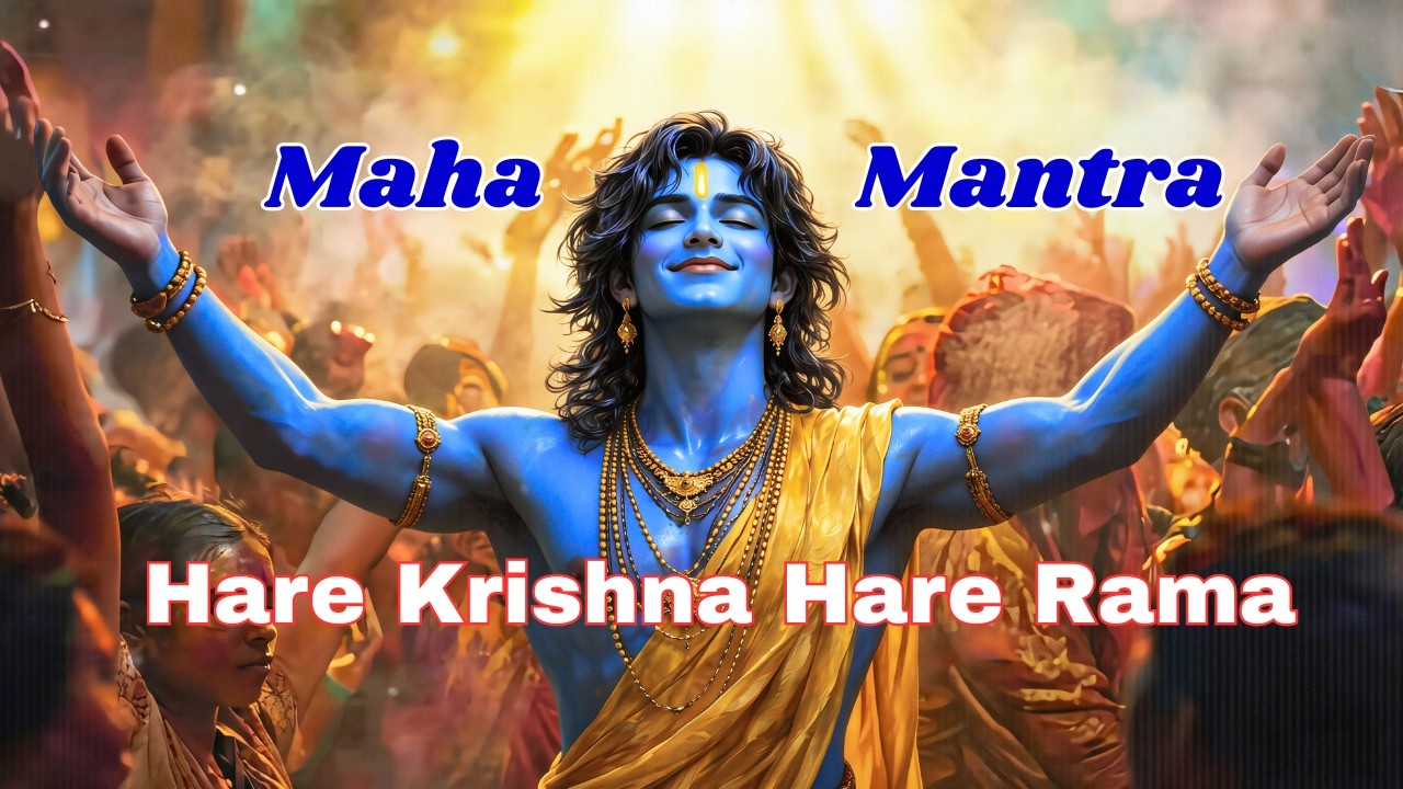 Hare Krishna Hare Rama Maha Mantra | Krishna Bhajan - 2 #chant #peace #music #song #hindu  #bhajan