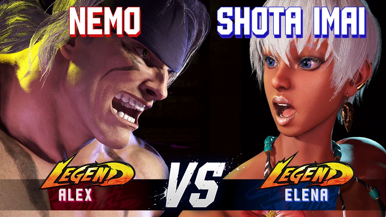 SF6 ▰ NEMO (Alex) vs SHOTA IMAI (Elena) ▰ High Level Gameplay