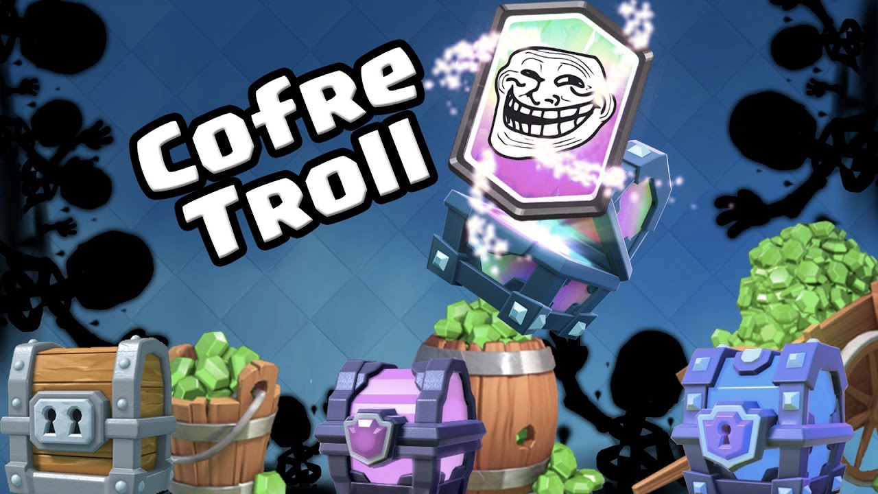 ¡¡COFRE TROLL CON COFRE LEGENDARIO MUY COMPLICADO!! | Clash Royale con TheAlvaro845 | Español