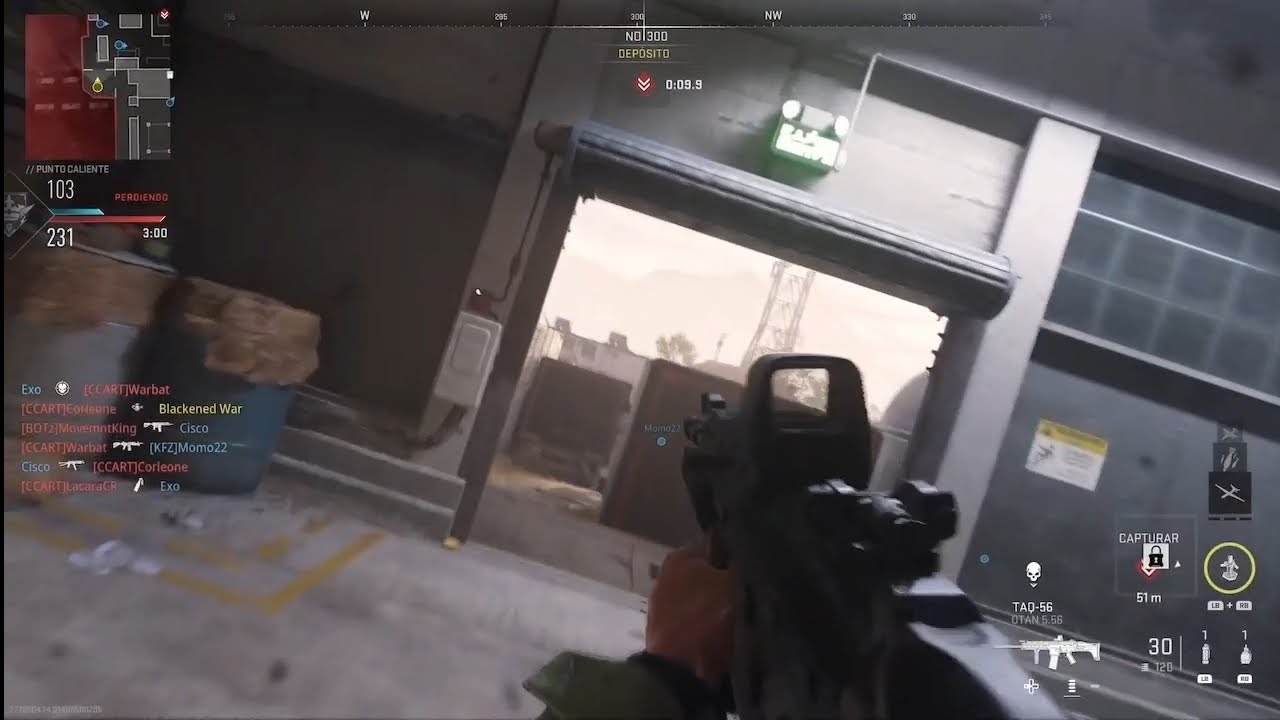 La explosion movio la pantalla