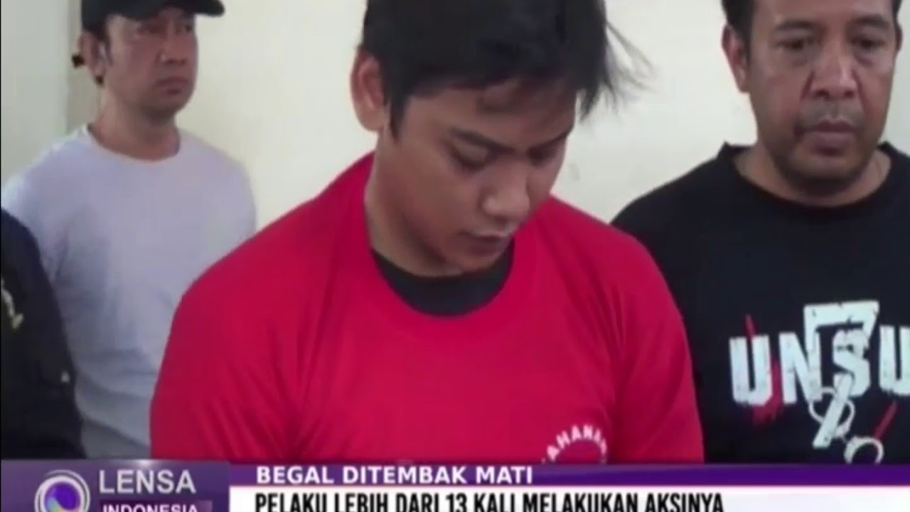 Begal Sadis di Surabaya Ditembak Mati