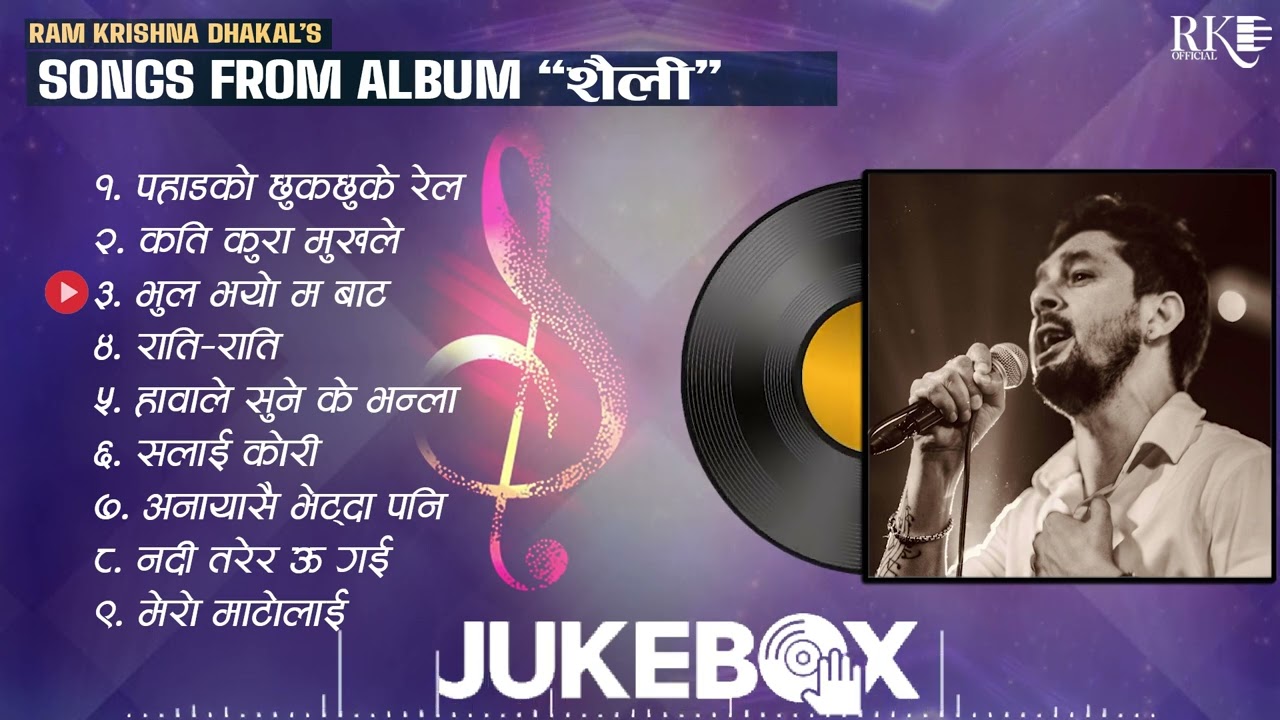 Ram Krishna Dhakal Songs Collection | SHAILEE | Audio Jukebox | Nepali Hit Songs Collection |