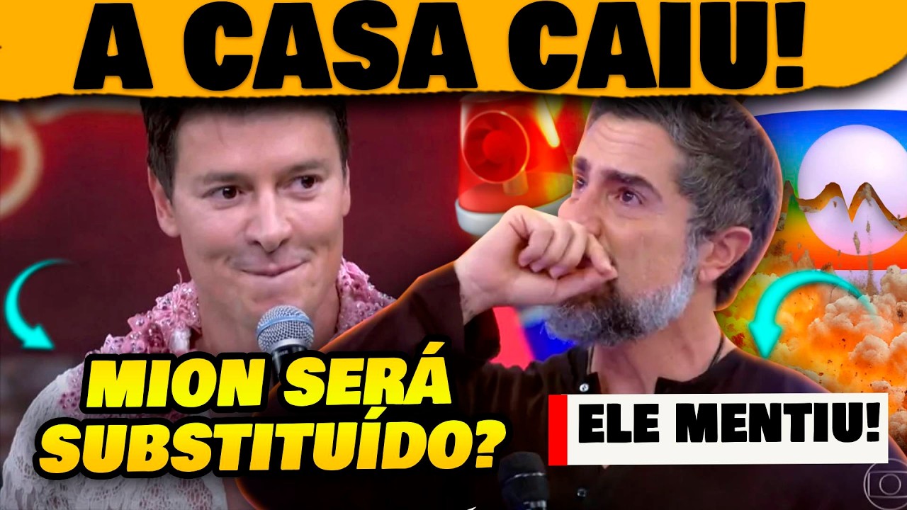 🚨Deu ruim pro Mion: Rodrigo Faro fala sobre substituir apresentador no Caldeirão