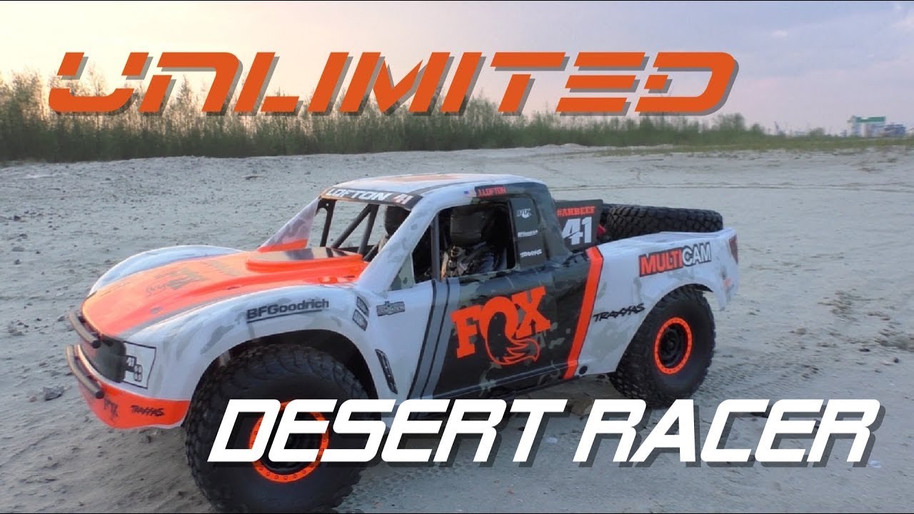 Traxxas Unlimited Desert Racer First Run German