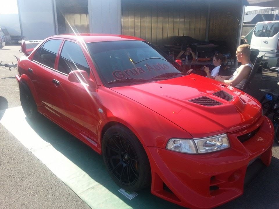 768 hp Mitsubishi Lancer Evo VI TME Gatebil Rudskogen, Norway 2014