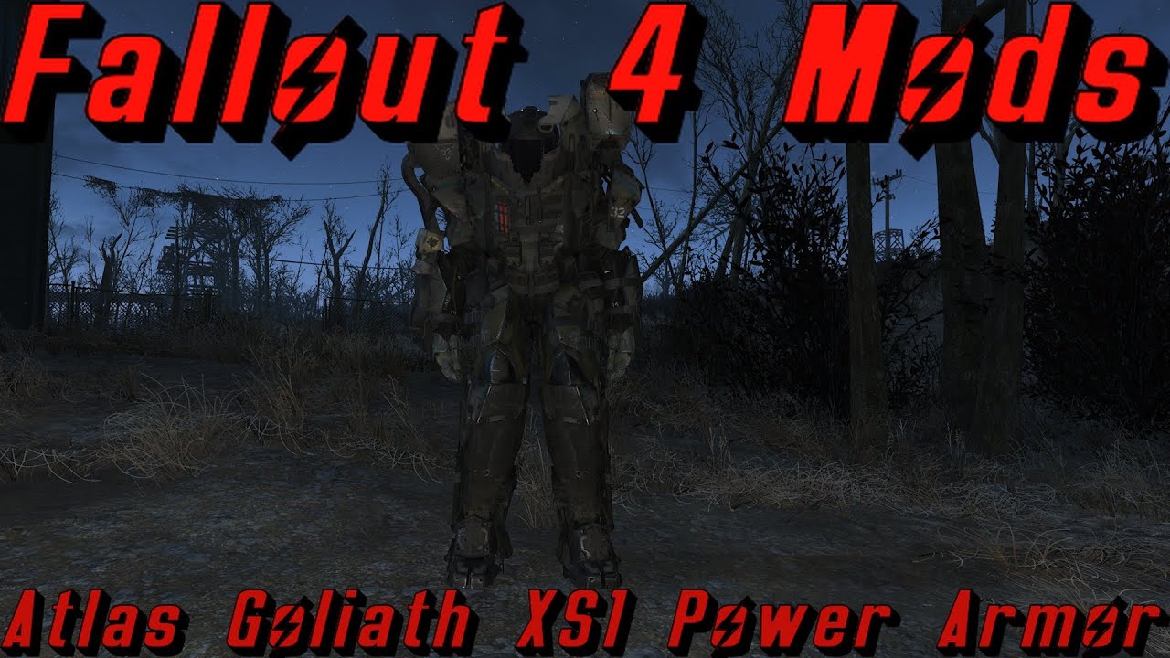 Fallout 4 Mods (Xbox) Atlas Goliath XS1 Power Armor