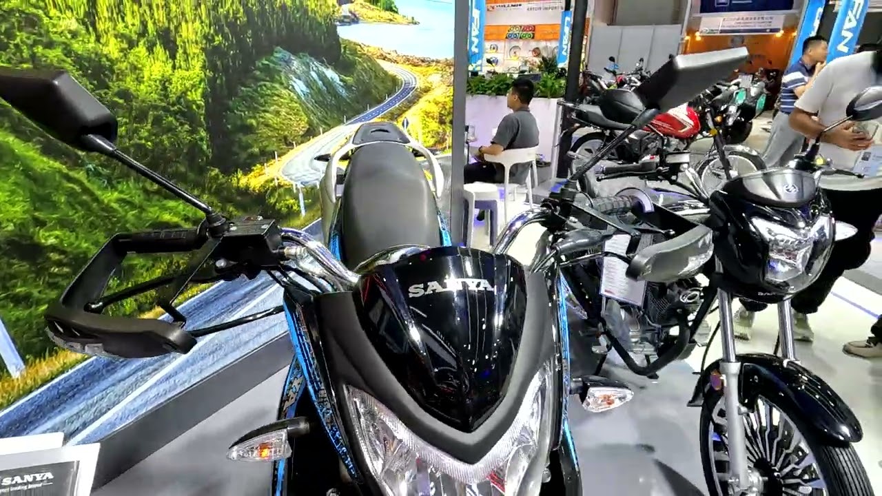 Мотоциклы SANYA. Выставка CFAIR. Часть 54