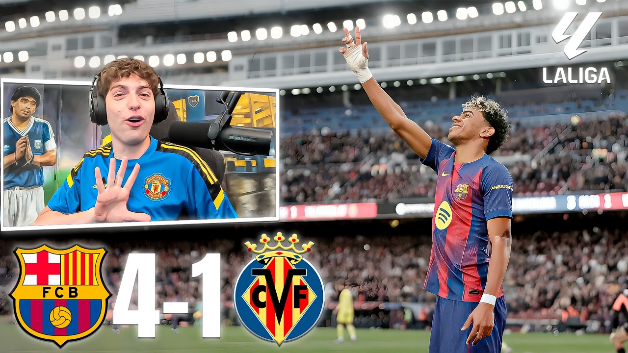 DAVOO XENEIZE REACCIONA FC BARCELONA 4 - 1 VILLAREAL | LALIGA 2025/2026