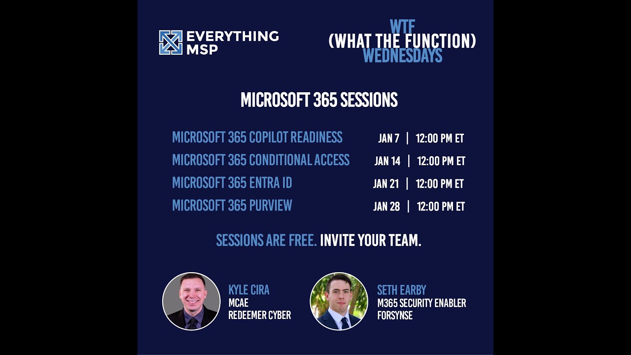 WTF (What the Function) Wednesdays: Microsoft 365 Conditional Access