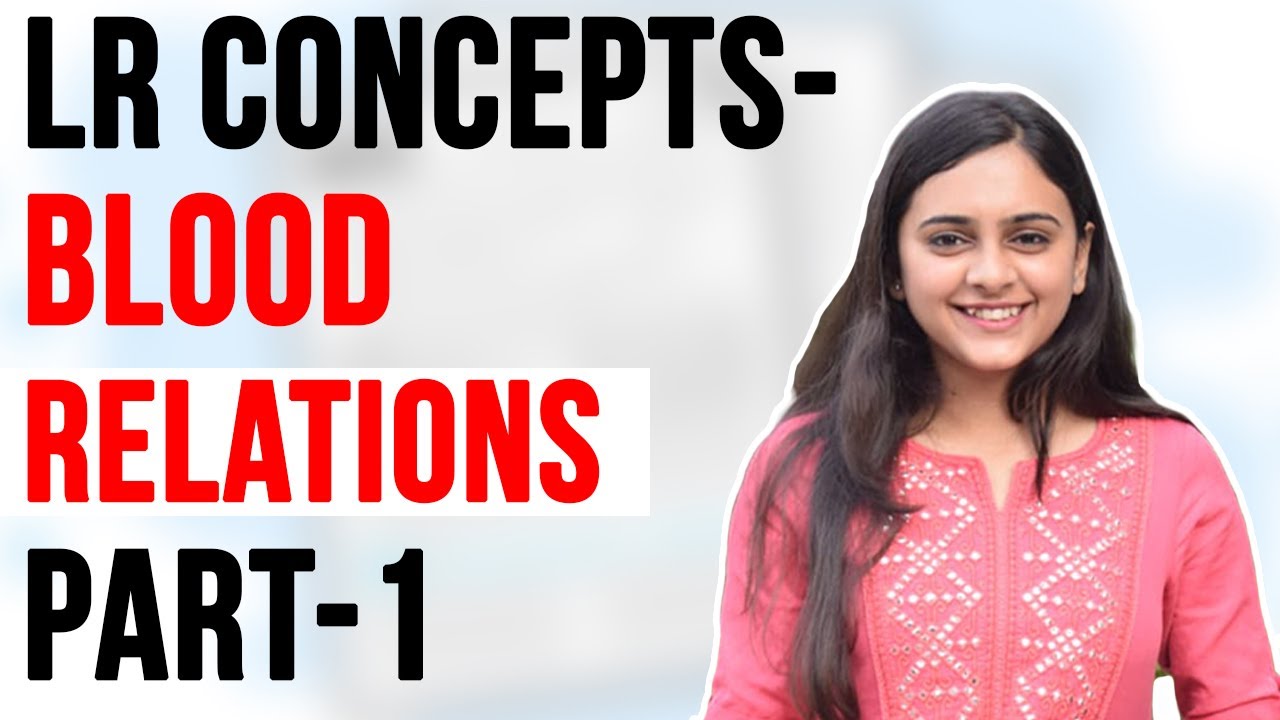CAT EXAM || LR CONCEPTS - BLOOD RELATIONS || PART 1