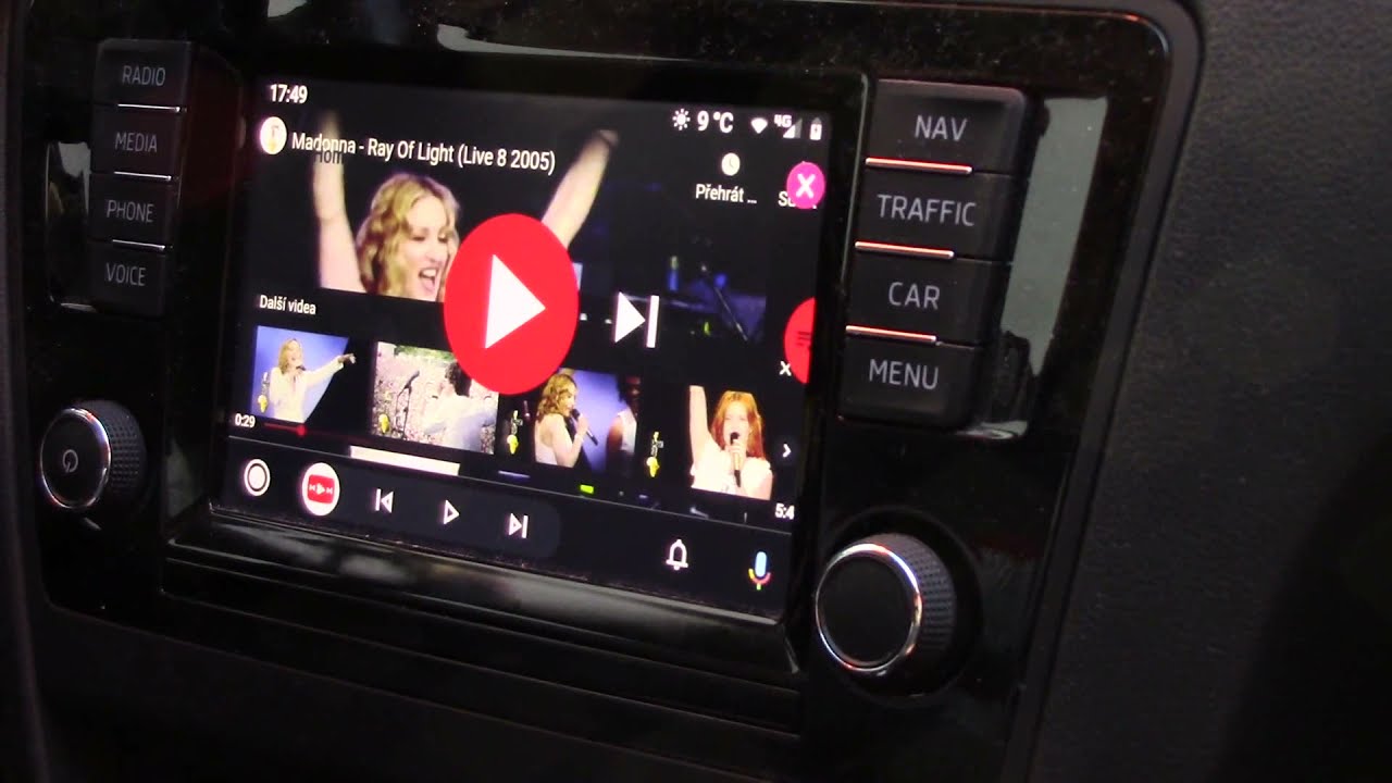 YouTube in Android Auto without root your phone!