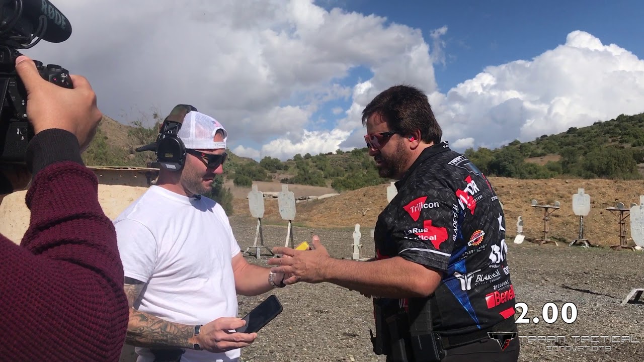 Taran Gets Bloody for the Plate Rack