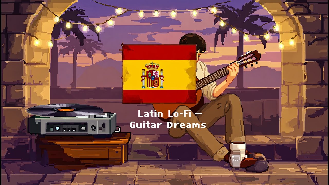 Latin Lo-Fi 🇪🇸  – Spanish Guitar & Sunset Chill 🌙