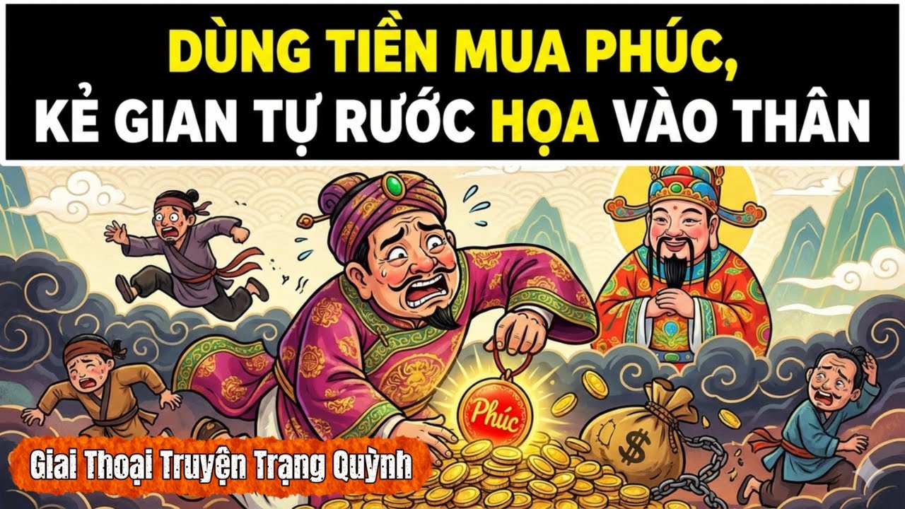 BẤT NGỜ! Trạng Quỳnh Vạch Trần Kẻ Bán PHÚC Bằng TIỀN, Cái KẾT CHOÁNG VÁNG!