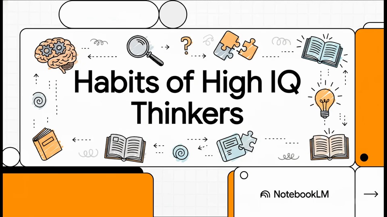 🧠 High IQ Thinking Starts With These 5 Habits