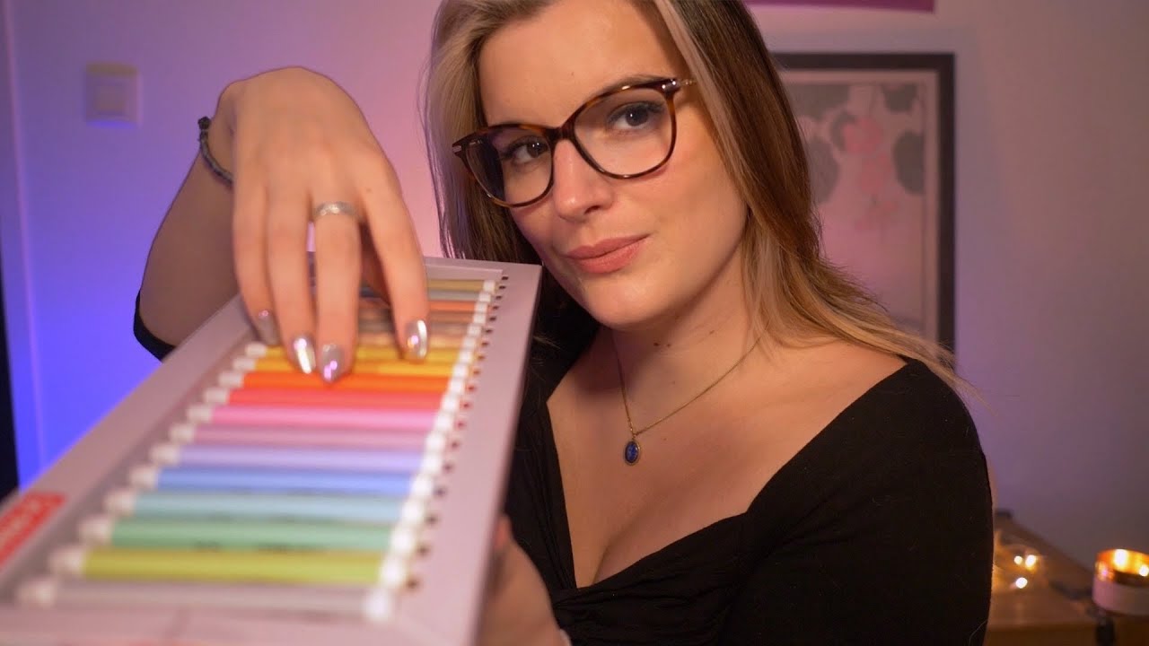 ASMR 1H | Haul papeterie & fournitures scolaires✨ Back to School (stylo, carnet, ciseaux 😴)