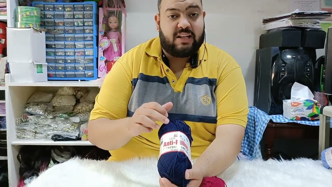 خيوط كروشيه موسم الشتاء و ازاي اقرا البيانات علي خيوط الكروشيه 